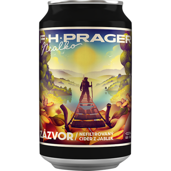 F.H.Prager - Nealko Cider Zázvor