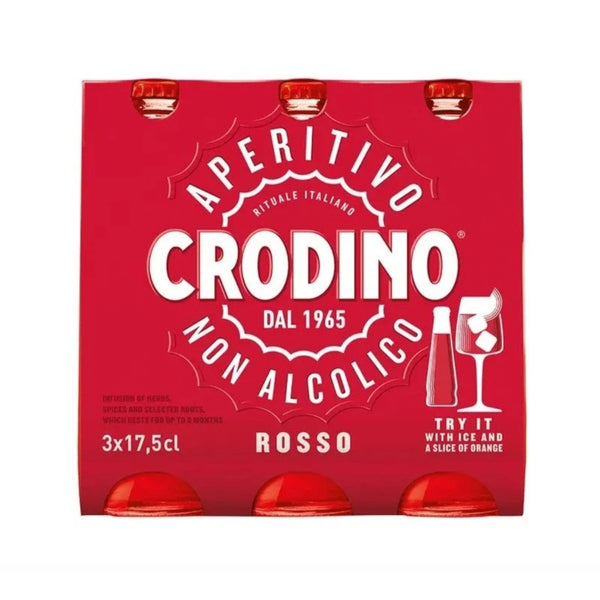 Crodino Rosso Nealkoholický Aperitiv 3 x 175ml